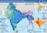 Bangladesh: South Asia | 2026 Monsoon season multi-model forecast (June-September) - DG ECHO Daily Map | 22/05/2026