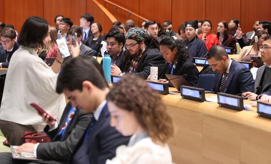 Youth shape the road to 2030, call for urgent action on sustainable development